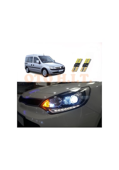 Opel Combo C Uyumlu Park Ampulü Beyaz Led Aydınlatma Ampulü Canbus'li