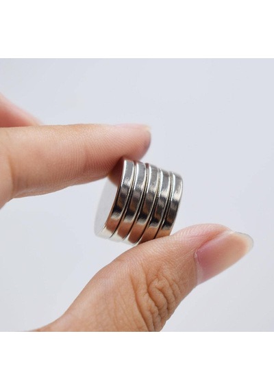 Neodyum Disk Mıknatıs Ø18x3 Mm 5 Adet Süper Güçlü N35 Yuvarlak Mıknatıs Manyetik Diskler Dıy, Hobi, Pan