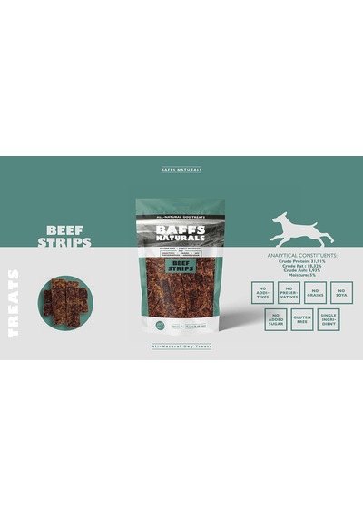 Baffs Naturals Dana Mini Et Çubuğu 100% Doğal Köpek Ödül Maması 100 Gr 100 Gr X 1 Adet
