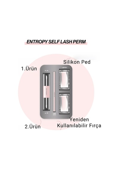 Evde Profesyonel Kirpik Lifting Ve Perma Seti - Self Lash Perm Kit 000000