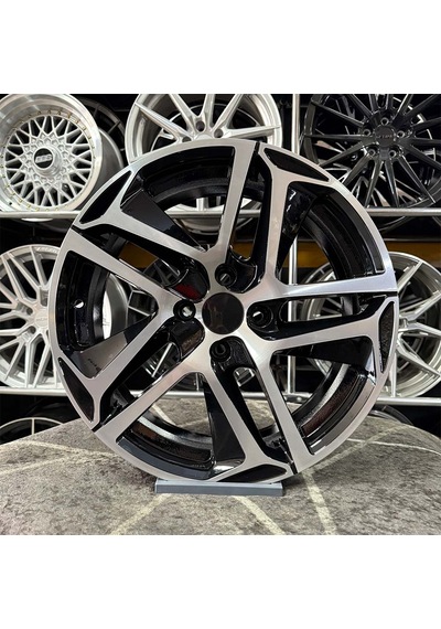 17 İnç 4x108 Peugeot Citroen Siyah Elmas Kesim 4 Adet