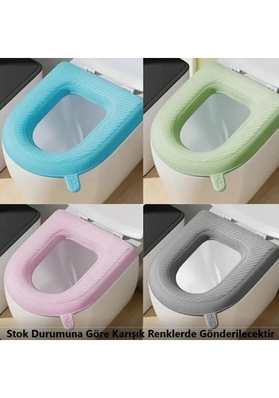 Mucit Home Klozet Kapağı Kılıfı Yıkanabilir Su Geçirmez Diğer