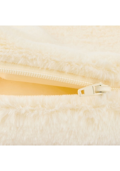 Petrichorr Peluş Kozmetik Çantası - Bej - 20 Cm Çok Renkli