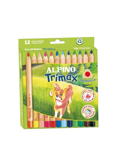 Alp-al-113 12'li Trımax Jumbo Kuruboya Çok Renkli