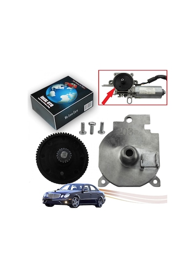 Mercedes E-sınıfı W211 2002-2009 İçin Sunroof Motor Kapağı Ve Dişli Seti 203 820 31 42 / 2038203142