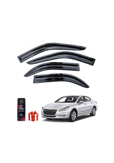 508 Mügen Cam Rüzgarlığı Sedan 2010-2018 Arası 4 Lü Takım+koku