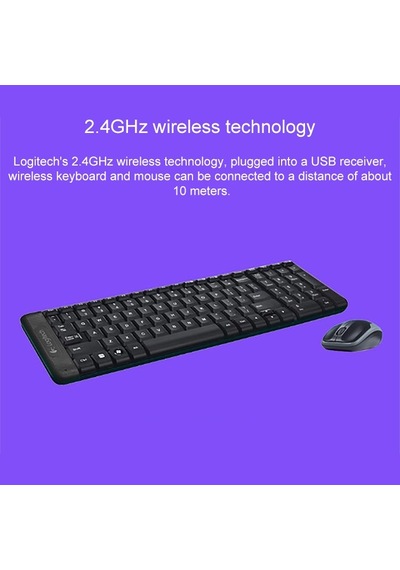 Logitech Mk220 Kablosuz Klavye Ve Fare Seti
