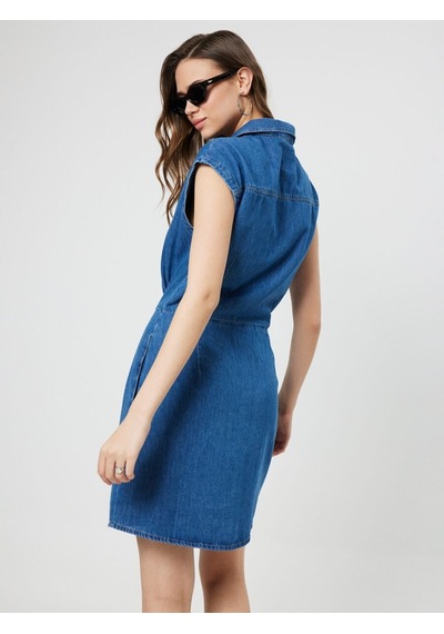 LOFT Slim Fit Kadın Elbise Lf2032645 Q1.v1 Denim