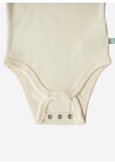 Kitikate Organik New Basic Uzayan Kısa Kol Body Natural Naturel