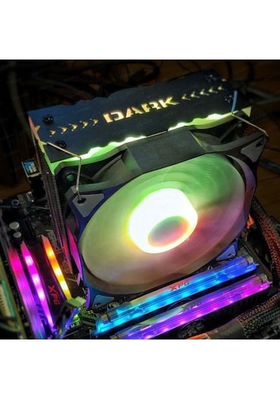 Dark Freezer X126 RGB LED'li Intel AMD 4pin PWM Fanlı Soğutucu