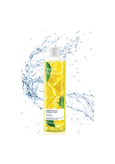Avon Senses Lemon Burst Limon Ve Reyhan Kokulu Duş Jeli 500 ML