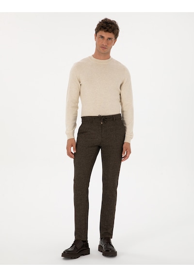 Pierre Cardin Erkek Pas Pantolon Kanvas-chino 50311971-vr040 Açık Turuncu