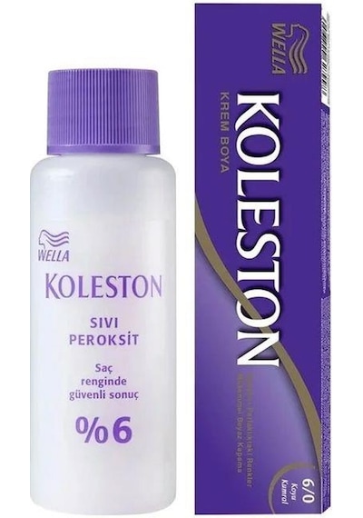 Koleston Krem Tüp Saç Boyası + %6 Sıvı Peroksit