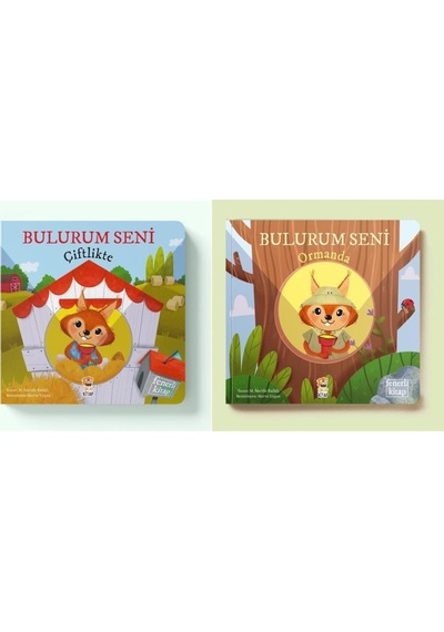 Sincap Kitap Bulurum Seni Çiftlikte ve Bulurum Seni Ormanda 2 Kit
