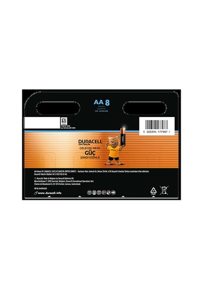 Duracell Optimum Powerboost Aa Kalem Pil 8'li