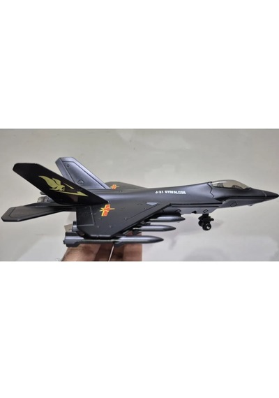 Oyuncak Metal Uçak J31 Gyrfalcon Fıghter Navy Air Force 5.nesil