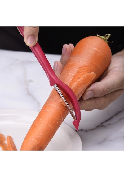 Plastik Saplı Yan Soyacak Kırmızı Pys-17k Çok Renkli Diğer
