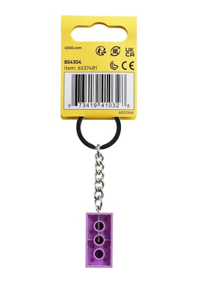 Lego 854304 Medium Lavender Key Chain