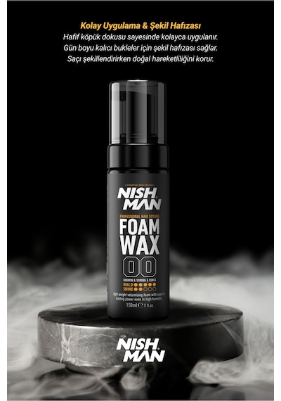 Saç Şekillendirici Köpük Wax 150 Ml