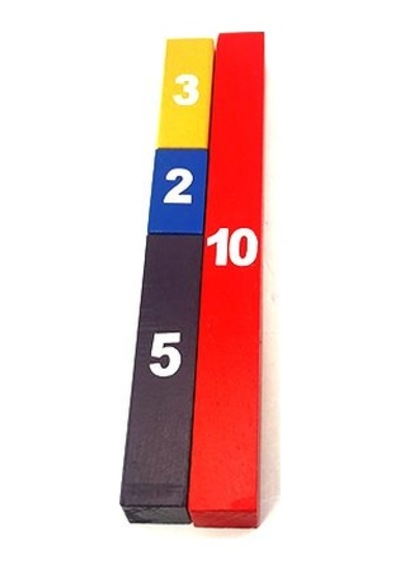 Ahşap Gökkuşağı Sayı Blokları