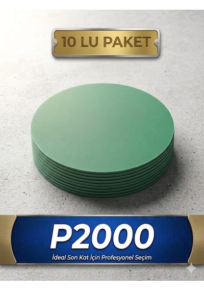 Q125 Cırt Zımpara 2000 Kum 10adet
