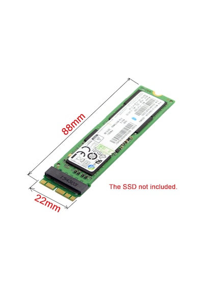 Apple Uyumlu MacBook M.2 Ngff M-Key Ssd A1493 A1502 A1465 A1466 Dönüştürücü