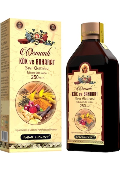 İmmunat Osmanlı Kök Ve Baharat Ekstraktı 250 Ml