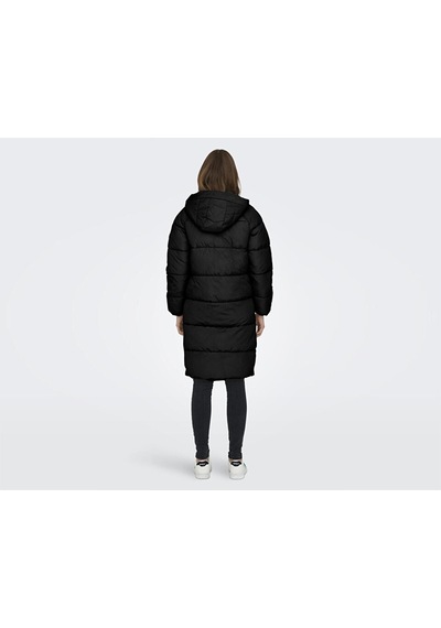 Only Onlnewamanda Long Otw Kadın Günlük Mont 15304786-black Siyah