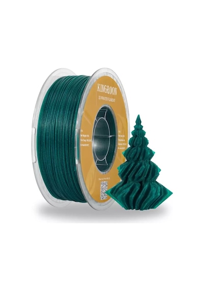 Kingroon Yeşil Pla Twinkling Filament 1.75 Mm 1000gr