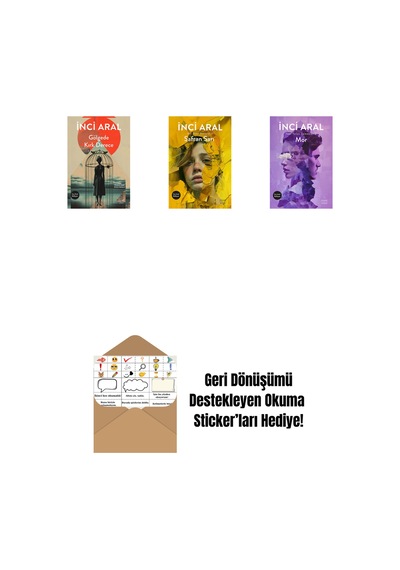 Gölgede Kırk Derece + Safran Sarı + Mor + Okuma Sticker'ları