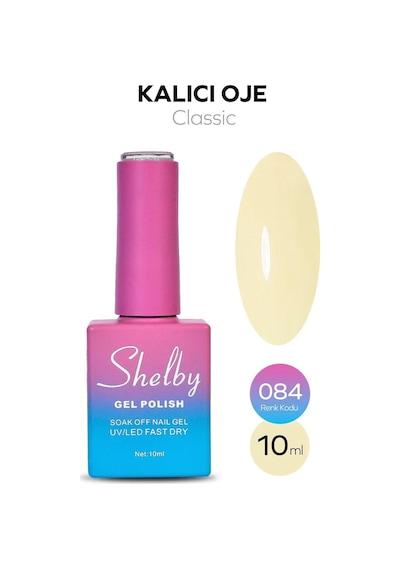 Shelby 10 Ml. A084 Kalıcı Oje