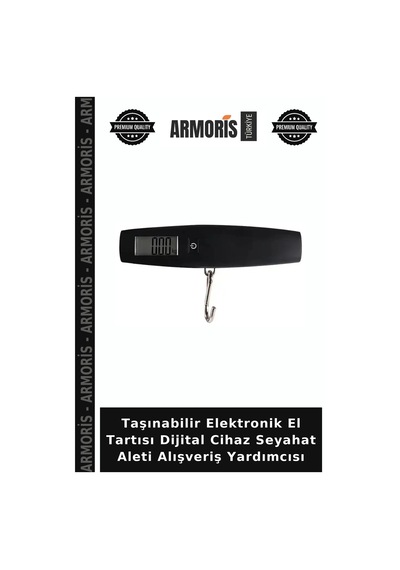 Taşınabilir Elektronik El Tartısı Dijital Cihaz Seyahat Aleti Alışveriş Yardımcısı