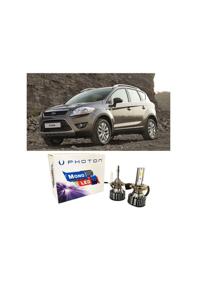 Ford Kuga Kısa Far Ampulü H7 Mono Yeni Seri Beyaz 2008-2014