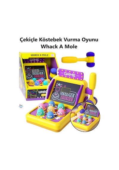 Köstebek Vurma Oyunu Skor Ekranlı Hız Kademeli Whack A Mole