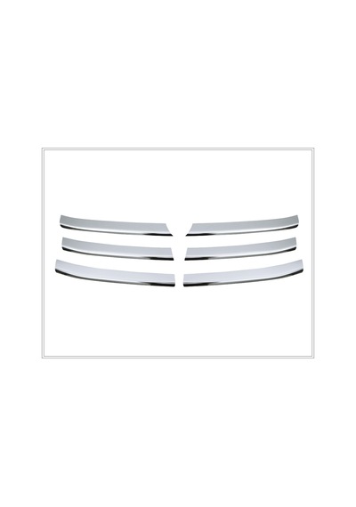 Famsotomotiv Vw T5 Caravelle Krom Ön Panjur 6 Prç. 2004-2010 P. Çelik