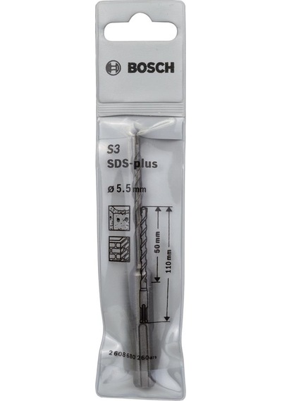 Bosch - Plus-1 Serisi, Sds-plus Kırıcı Delici Matkap Ucu 5.5 110 Mm