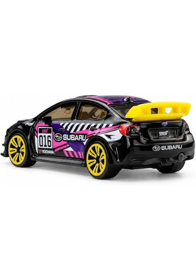 Hot Wheels Neon Speeders 2016 Subaru Wrx Stı Chase Jky06