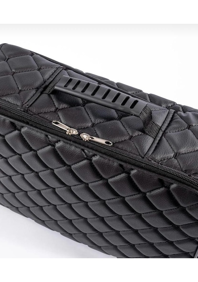 Zuu Bags Kuaför Berber Kapitone Deri Malzeme Çantası