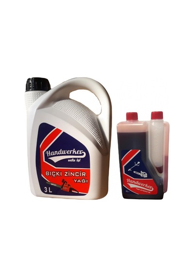Handwerker Testere Kılavuz Ve Benzin Karışım Yağı 3+1 Lt