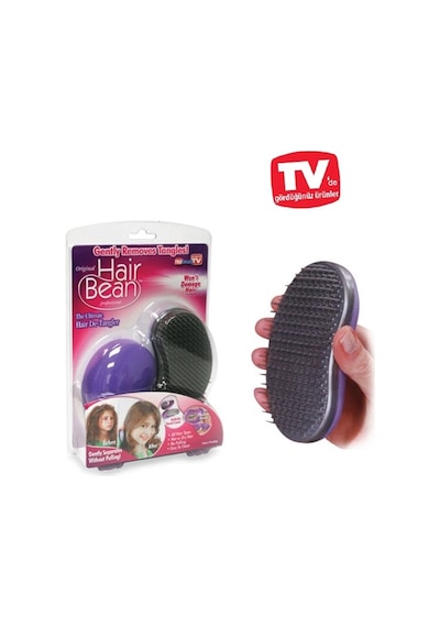Saç Düzleştirici Tarak Hair Bean Renkli