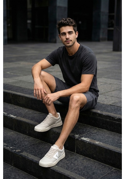 Dark Seer Ds Midas Bej Beyaz Erkek Sneaker Günlük Spor Ayakkkabı Bej - Beyaz