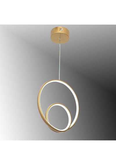 Tt004-Esk Tt Aydınlatma Göz Modeli Eskitme Boyalı Led Avize