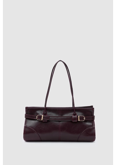 Shule Bags Enyola Vintage Baget Çanta Mürdüm