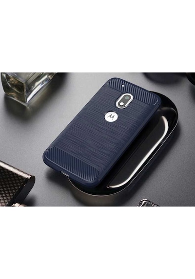 Lenovo Moto G4 Kılıf Zore Room Silikon Kapak Siyah