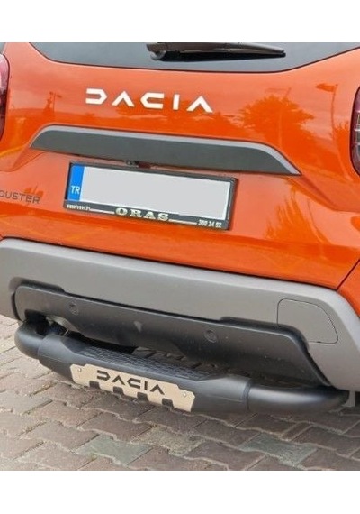Dacia Duster Arka Tampon Koruma Siyah Pak26