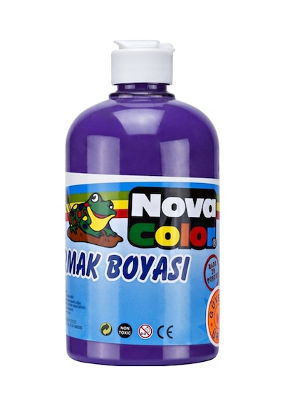 Nova Color Parmak Boyası Mor 500 Gr Nc-378 Çok Renkli