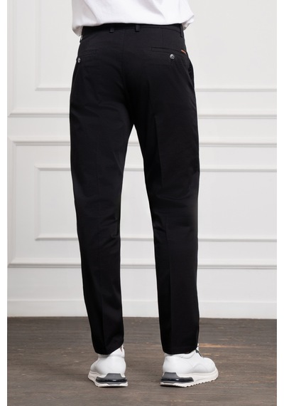Morven Erkek Siyah Dynamic Fit Chino Pantolon 25ys003003001 Siyah