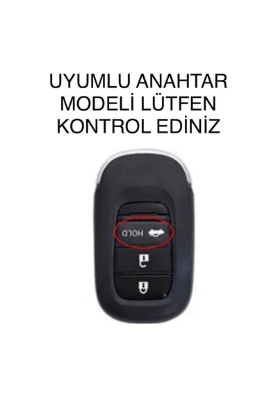 Honda Yeni Civic Hr-v Accord Crv Karbon Anahtar Koruma Kılıfı 2.resime Bakınız