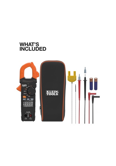 Klein Tools Cl490 Ac/dc Dijital Tang Ölçer, Trms, Çift Ekran, Otomatik Sıralama, Akım, Gerilim