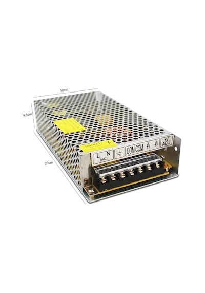 ZTECH 12V 10A KAMERA ADAPTÖRÜ METAL KASA FANSIZ